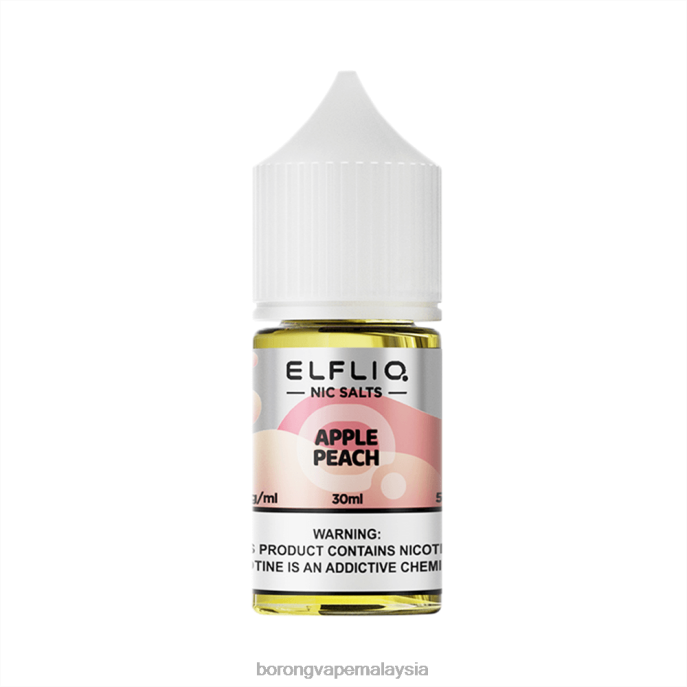 Apple Peach ELFBAR ELFLIQ Nic Salt 30ml 88027
