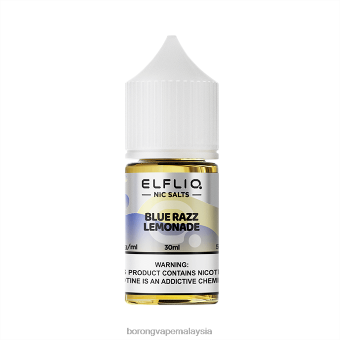 Blue Razz Lemonade ELFBAR ELFLIQ Nic Salt 30ml 880210