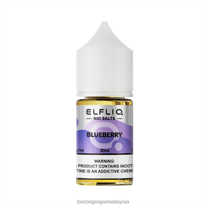 Blueberry ELFBAR ELFLIQ Nic Salt 30ml 880211