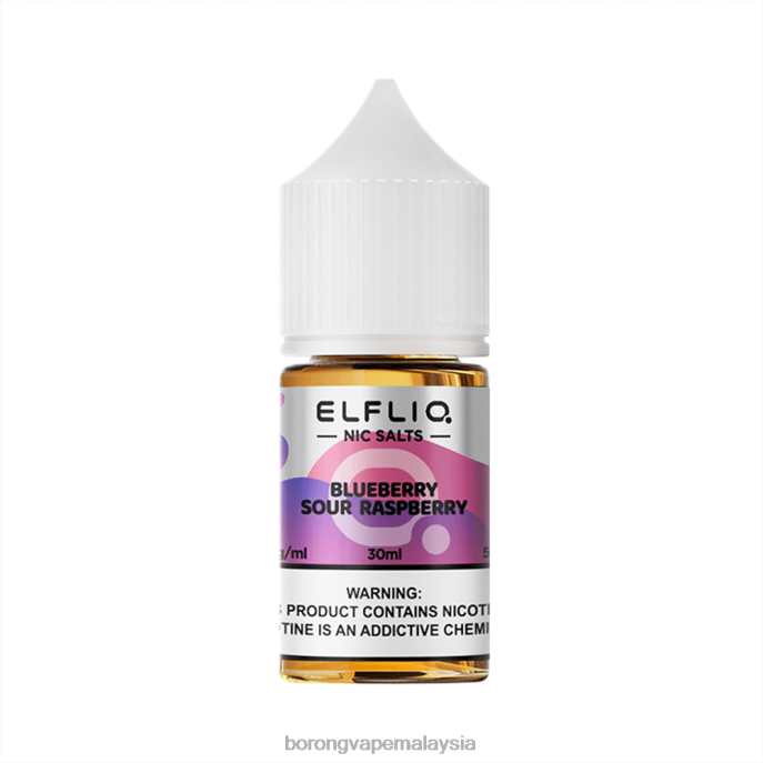 Blueberry Sour Raspberry ELFBAR ELFLIQ Nic Salt 30ml 880212