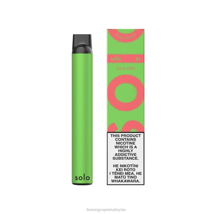 Borong Vape Malaysia - Solo vape pakai buang epal masam HPR85