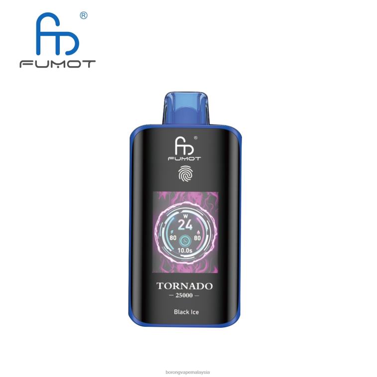 Borong Vape Murah - ais hitam Fumot Tornado 25000 vape pakai buang JRL462