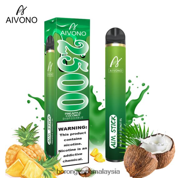 Harga Borong Vape - Aivono AIM STICK 2500 kelapa nenas TZ062V153