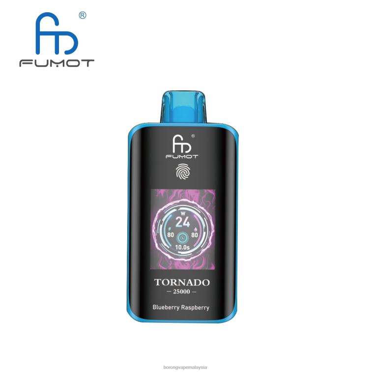 Harga Borong Vape - raspberi blueberry Fumot Tornado 25000 vape pakai buang JRL463