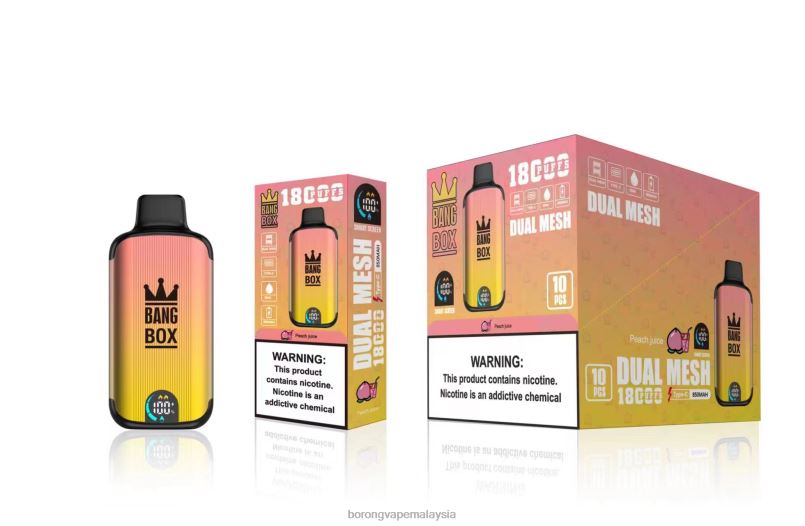 Kilang Rokok Elektronik Di Malaysia - Bang Box 18000 sedutan jus pic ZT82891