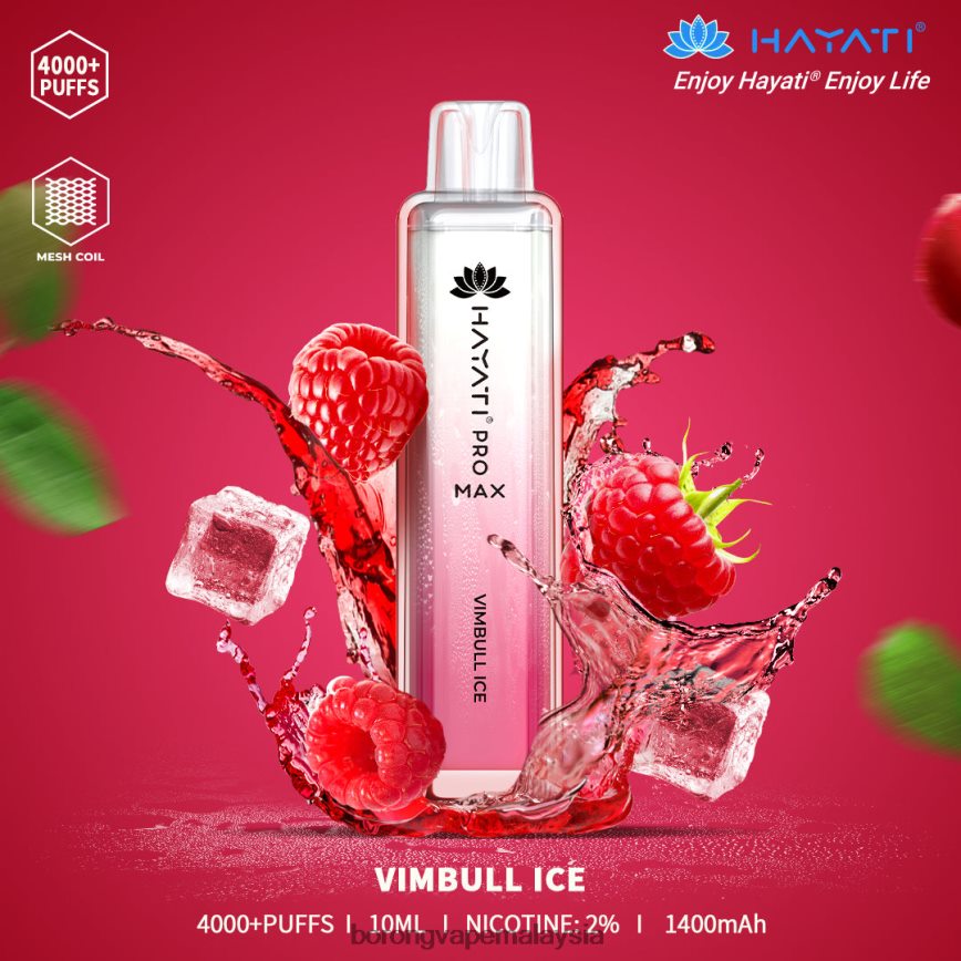 Rokok Elektrik Malaysia - ais vimbull 88BL20180 Hayati Pro Max 4000
