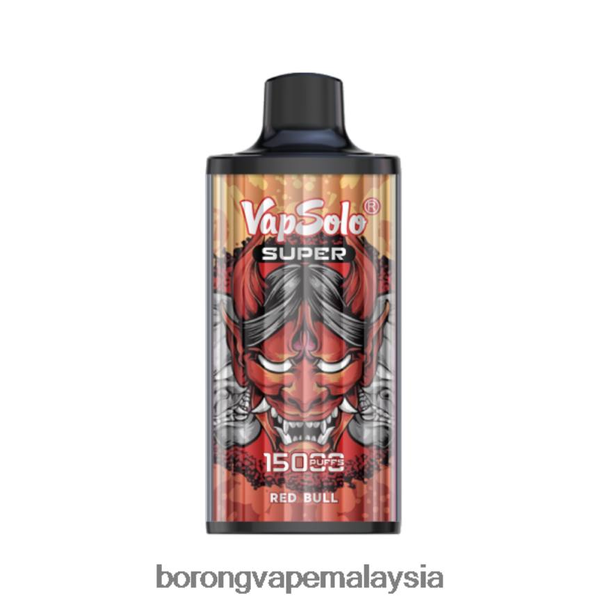 Rokok Elektronik Atau Vape - Vapsolo SUPER vape pakai buang lembu jantan merah 6ZF6NJ114