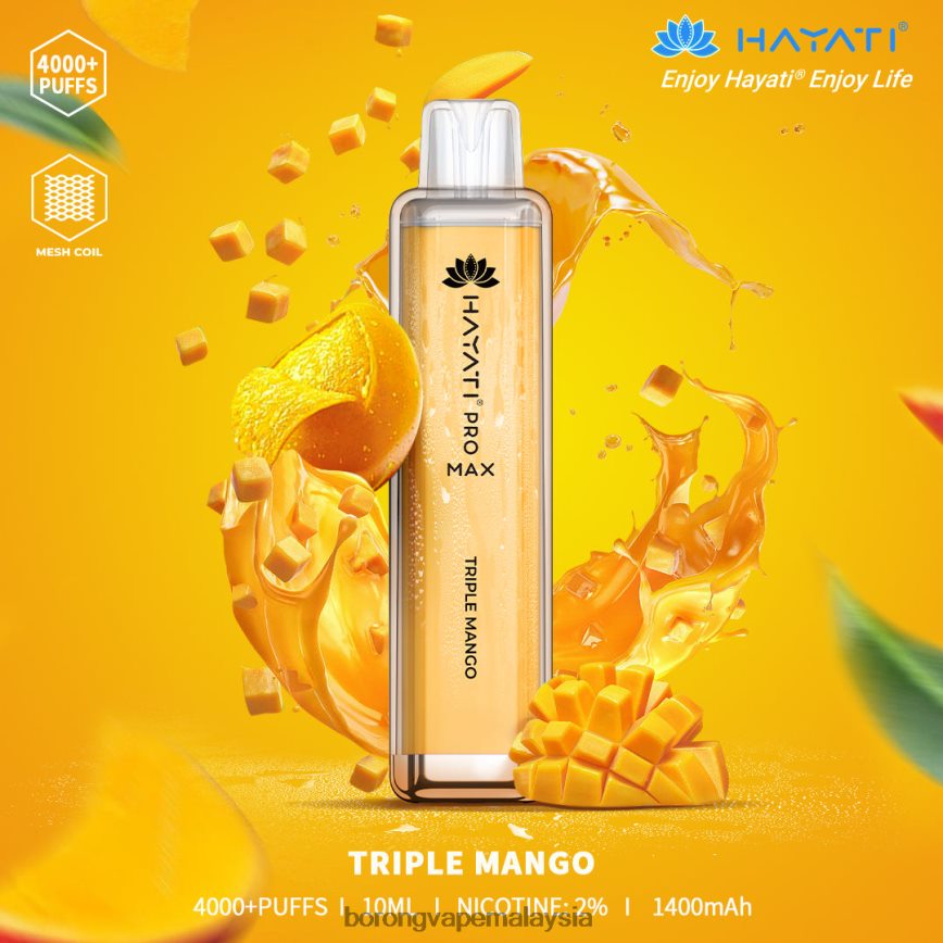Rokok Elektronik Atau Vape - mangga tiga kali ganda 88BL20179 Hayati Pro Max 4000