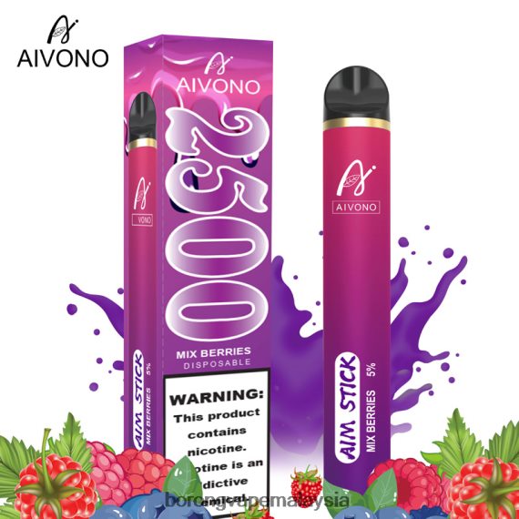 Rokok Elektronik Pdf - Aivono AIM STICK 2500 campurkan buah beri TZ062V158