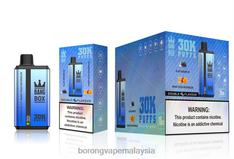 Rokok Elektronik Pdf - Bang Box 30000 sedutan dwi perisa ais naga hitam  tembikai pic mangga ZT82871