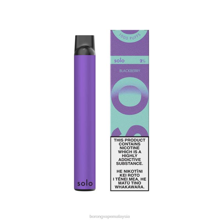 Rokok Elektronik Terbaru - Solo koleksi syurga vape pakai buang buah beri hitam HPR822