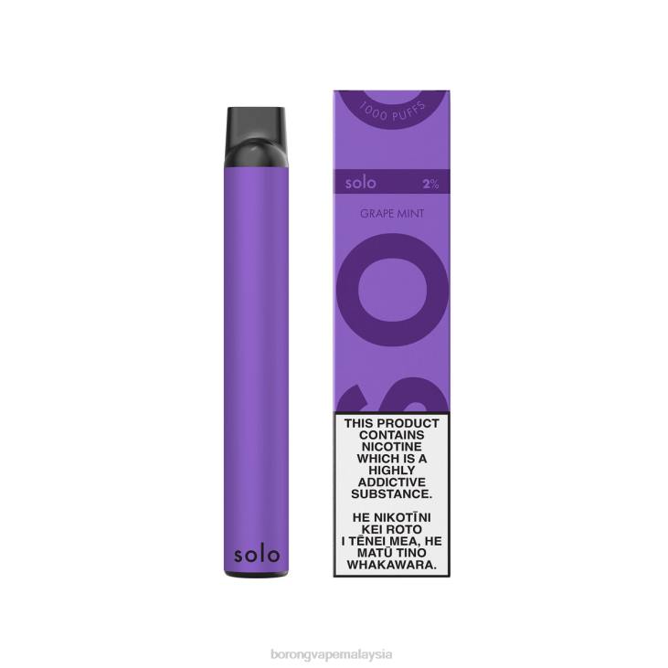 Rokok Elektronik Terbaru - Solo vape pakai buang pudina anggur HPR87