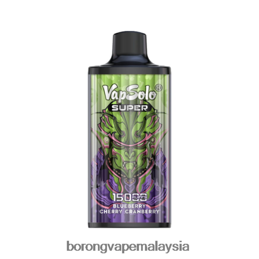 Rokok Elektronik Terbaru - Vapsolo SUPER vape pakai buang blueberry cherry cranberry 6ZF6NJ110