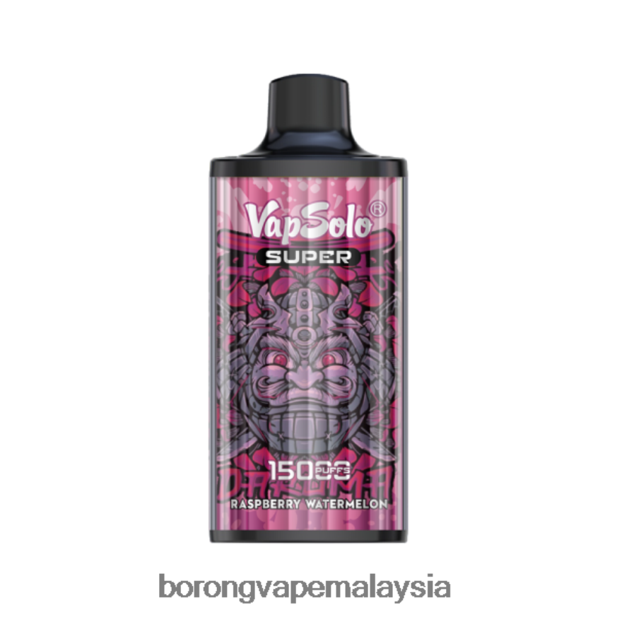 Rokok Elektronik Vape - Vapsolo SUPER vape pakai buang tembikai raspberi 6ZF6NJ113