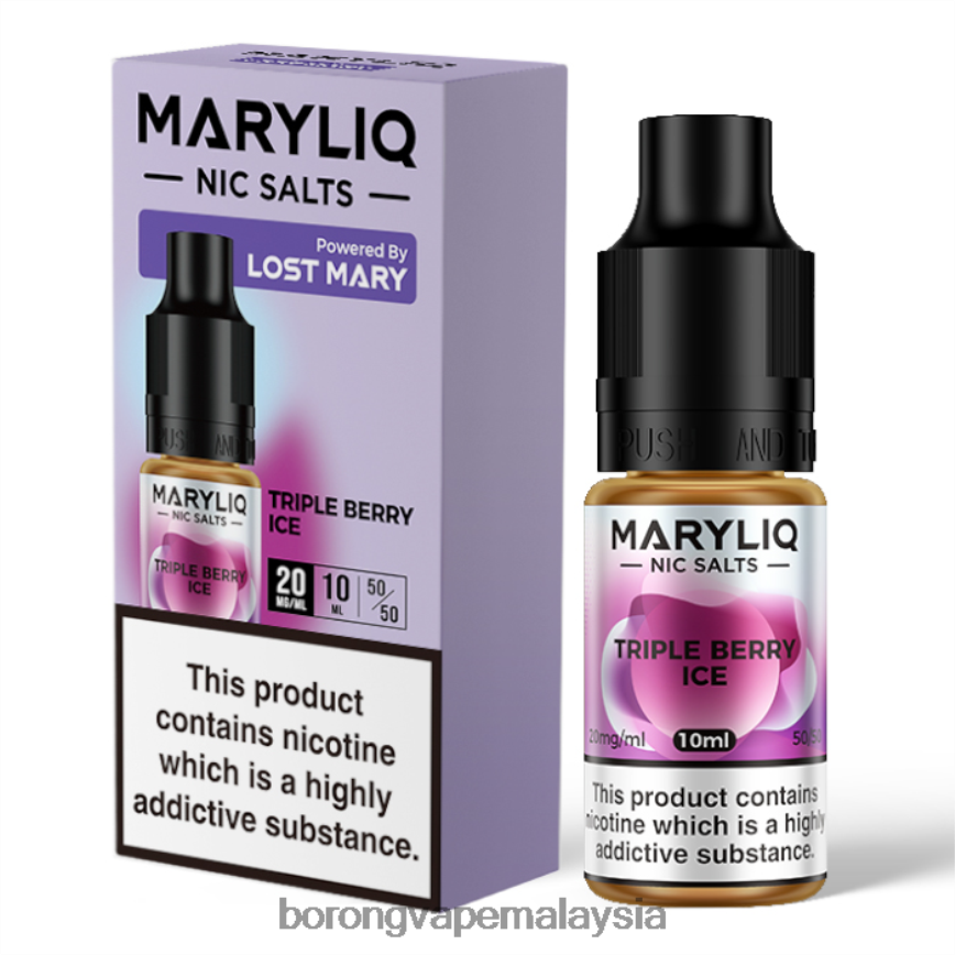 Rokok Elektronik Vape - ais beri tiga 88BL20458 LOST MARY MARYLIQ garam nic - 10ml - 20mg