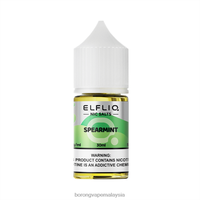 Spearmint ELFBAR ELFLIQ Nic Salt 30ml 880229