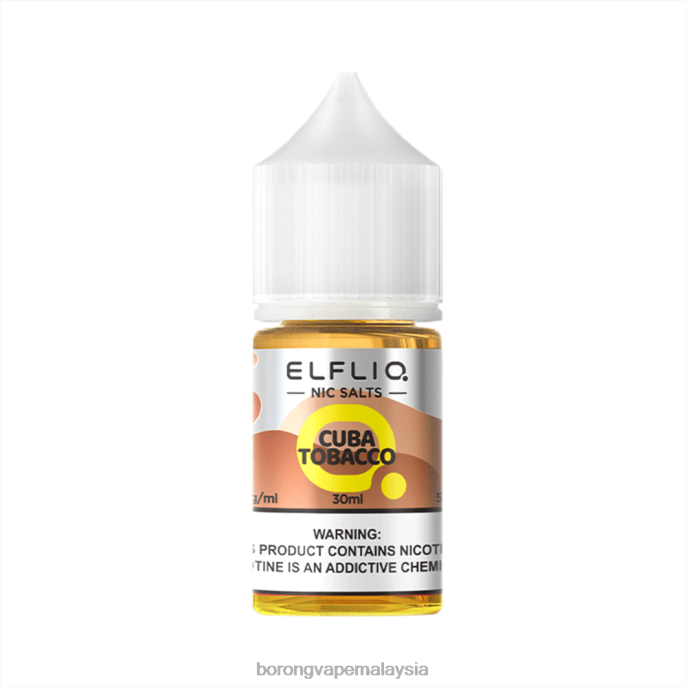 Tembakau Cuba ELFBAR ELFLIQ Nic Salt 30ml 880216