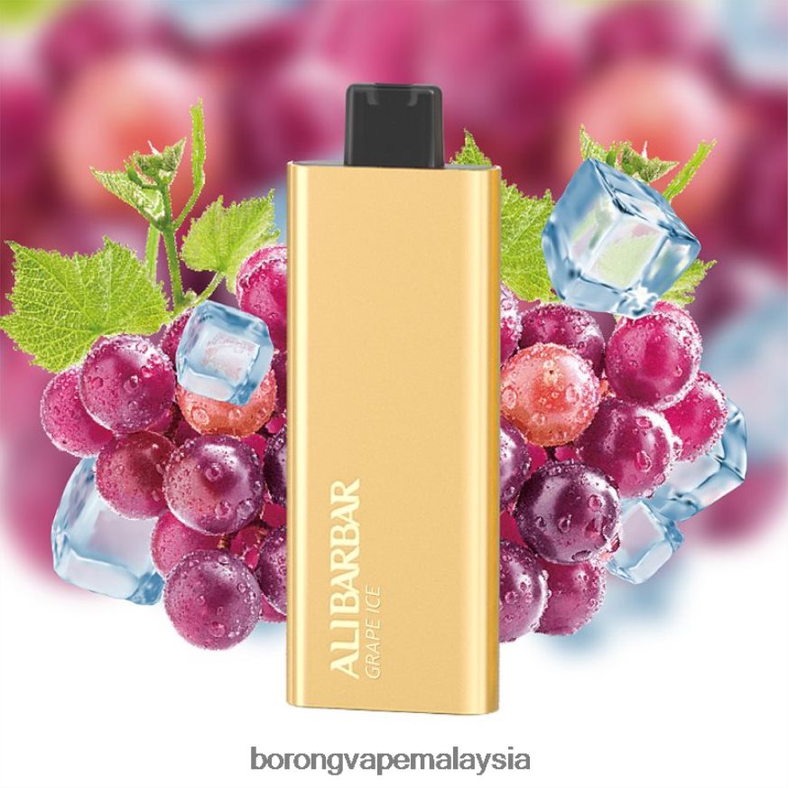 Vape Borong Malaysia Review - Alibarbar Pandora 7000 vape pakai buang ais anggur 6ZF6NJ56