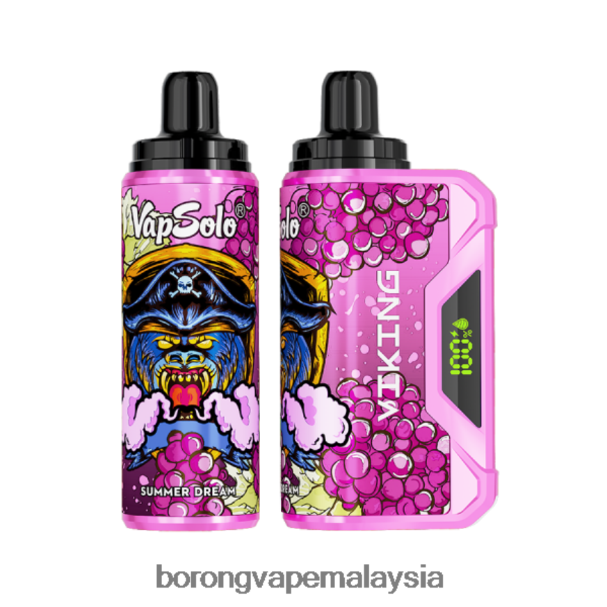 Vape Borong Malaysia Review - Vapsolo VIKING vape pakai buang impian musim panas 6ZF6NJ141