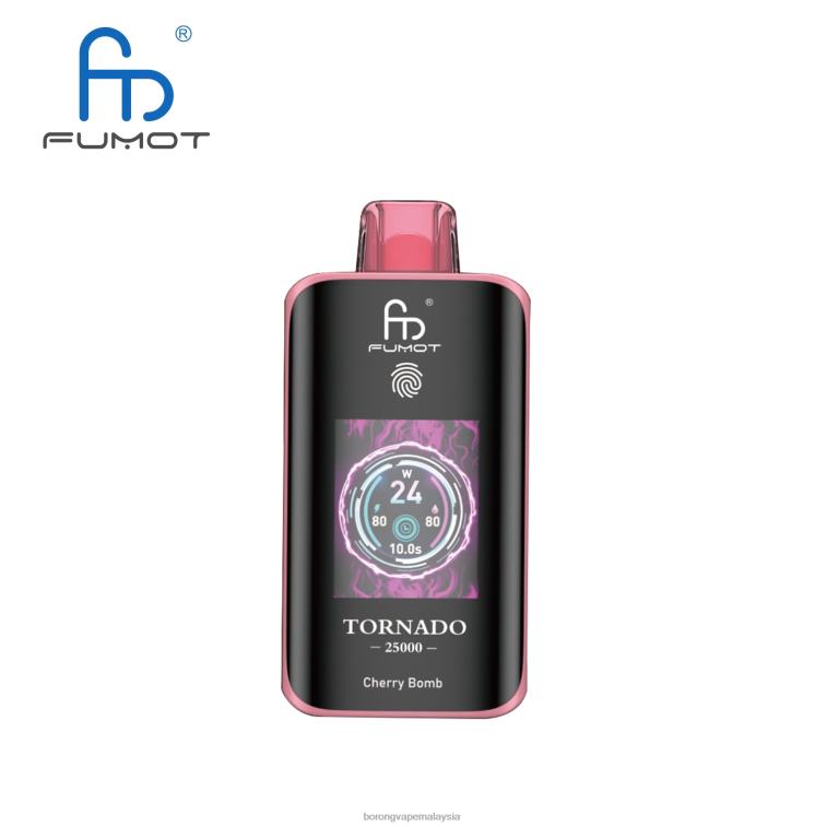 Vape Borong Malaysia Review - bom ceri Fumot Tornado 25000 vape pakai buang JRL464