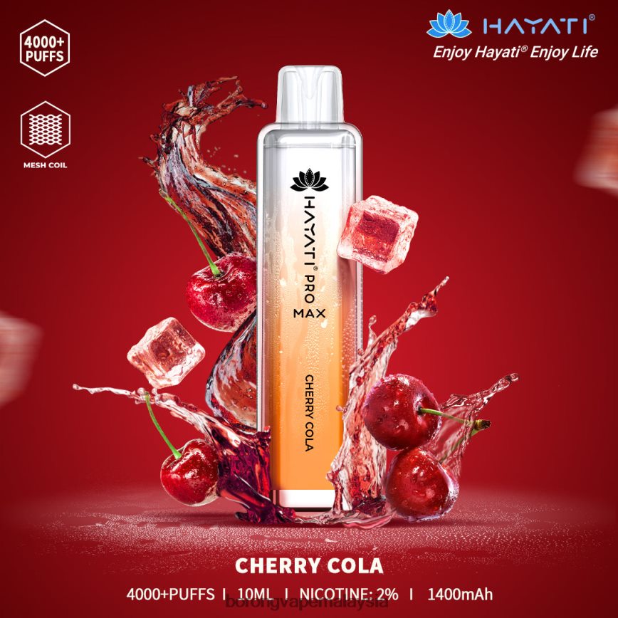 Vape Borong Malaysia Review - cola ceri 88BL20154 Hayati Pro Max 4000