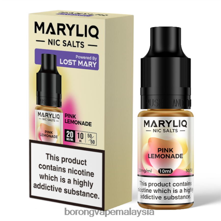Vape Borong Malaysia Review - limau merah jambu 88BL20454 LOST MARY MARYLIQ garam nic - 10ml - 20mg