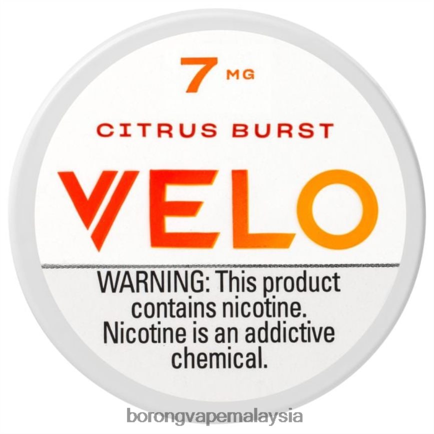 Vape Borong Malaysia Review - pecah sitrus 88BL2044 VELO kantung nikotin 7mg