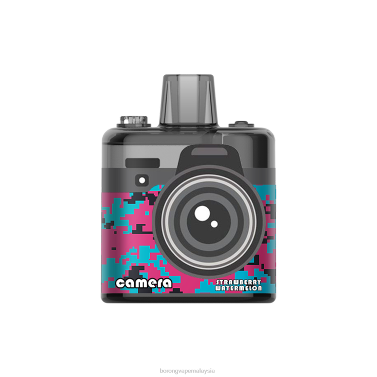 Vape Borong Malaysia Review - tembikai strawberi LAVIE Camera 8000 sedutan 6860F169