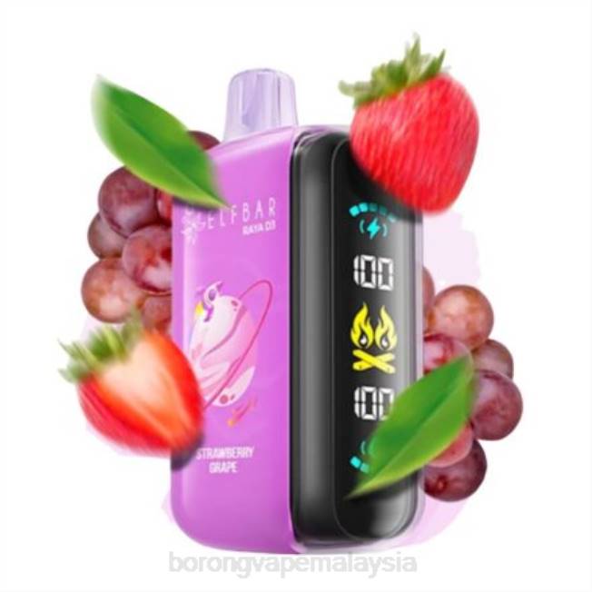 Borong Vape - pakai buang Elf Bar Raya D3 25000 8VFV1