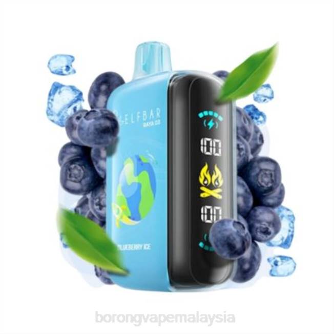 Borong Vape - pakai buang Elf Bar Raya D3 25000 8VFV1