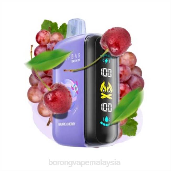 Borong Vape - pakai buang Elf Bar Raya D3 25000 8VFV1