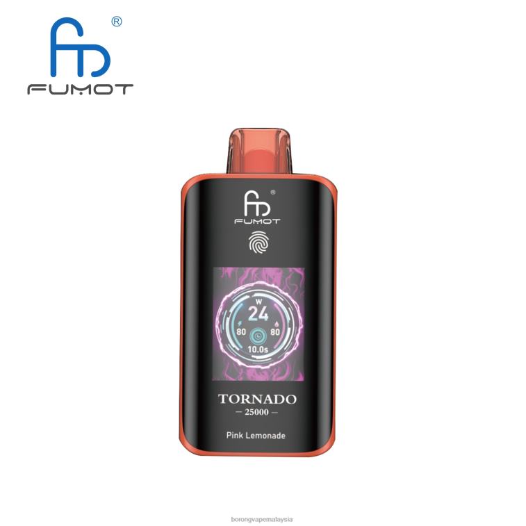 Rokok Elektronik Atau Vape - limau merah jambu Fumot Tornado 25000 vape pakai buang JRL4610